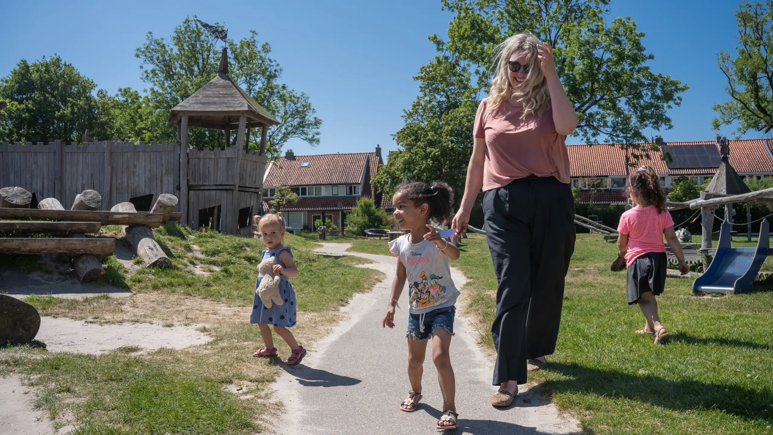 Ouder en kind café Kinderboerderij